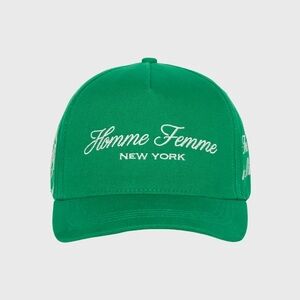 HOMME FEMME MSRP $70 NYC Royalty Snapback Green